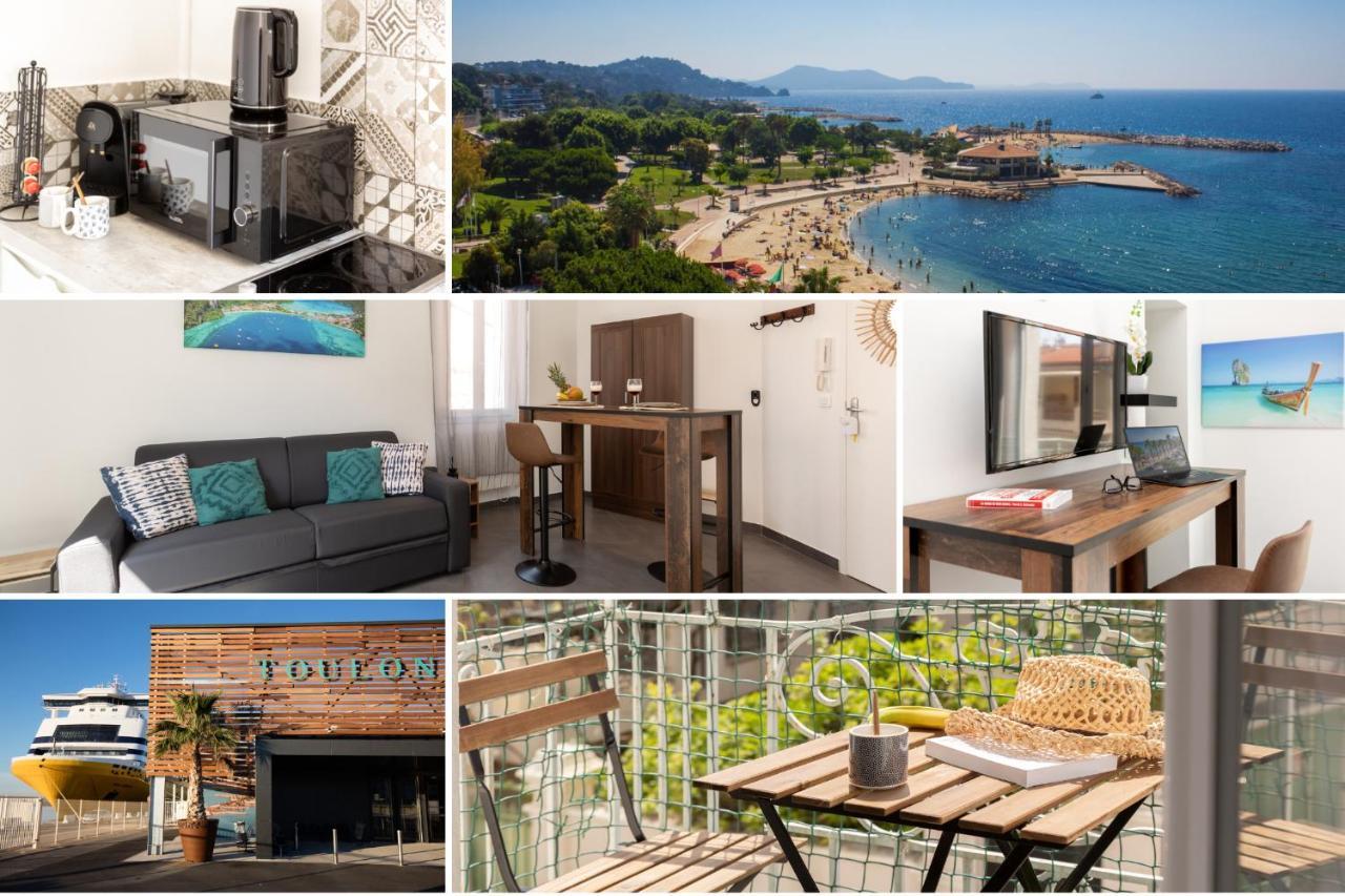 툴롱 Little Phuket - Mourillon - Host 아파트 외부 사진
